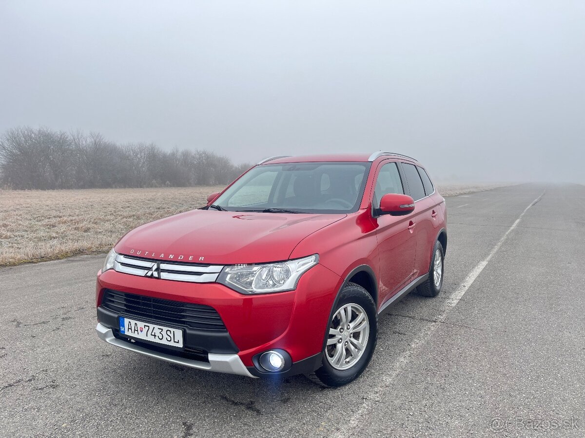 Mitsubishi Outlander 2.2d 2015 4x4, kúpený v SR