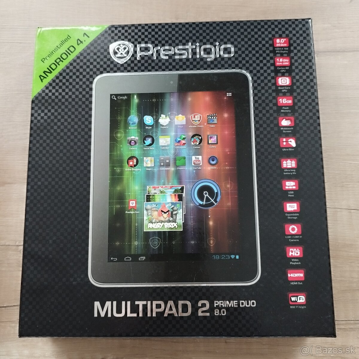 PRESTIGIO MultiPad 2 Prime Duo 8.0 na predaj