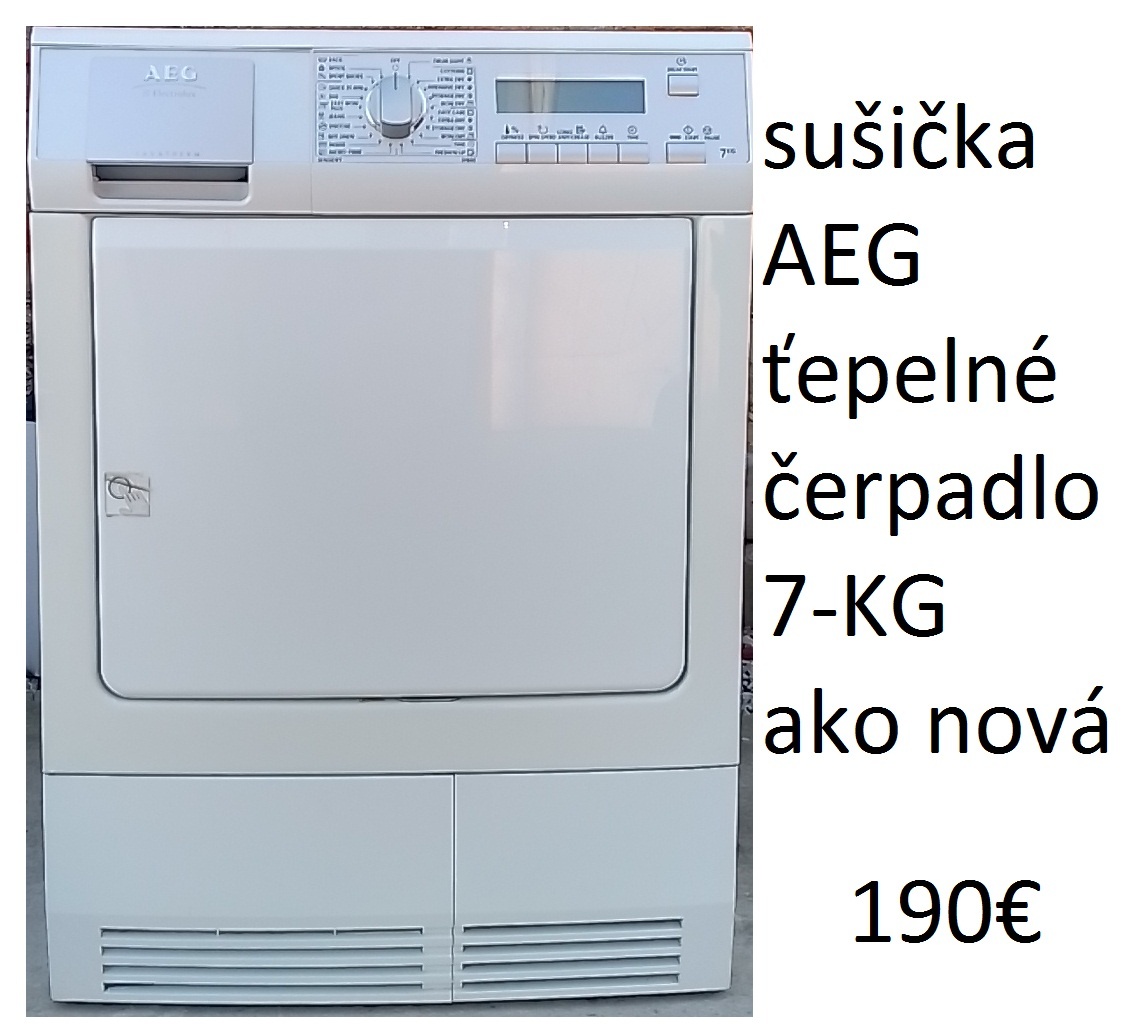 predám sušičku -AEG-LG a Whirlpool