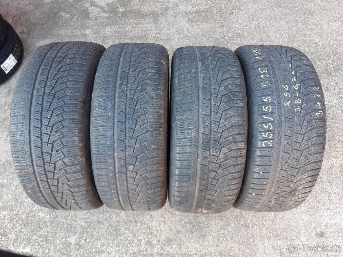 255/55 R18  -zimné Run Flat