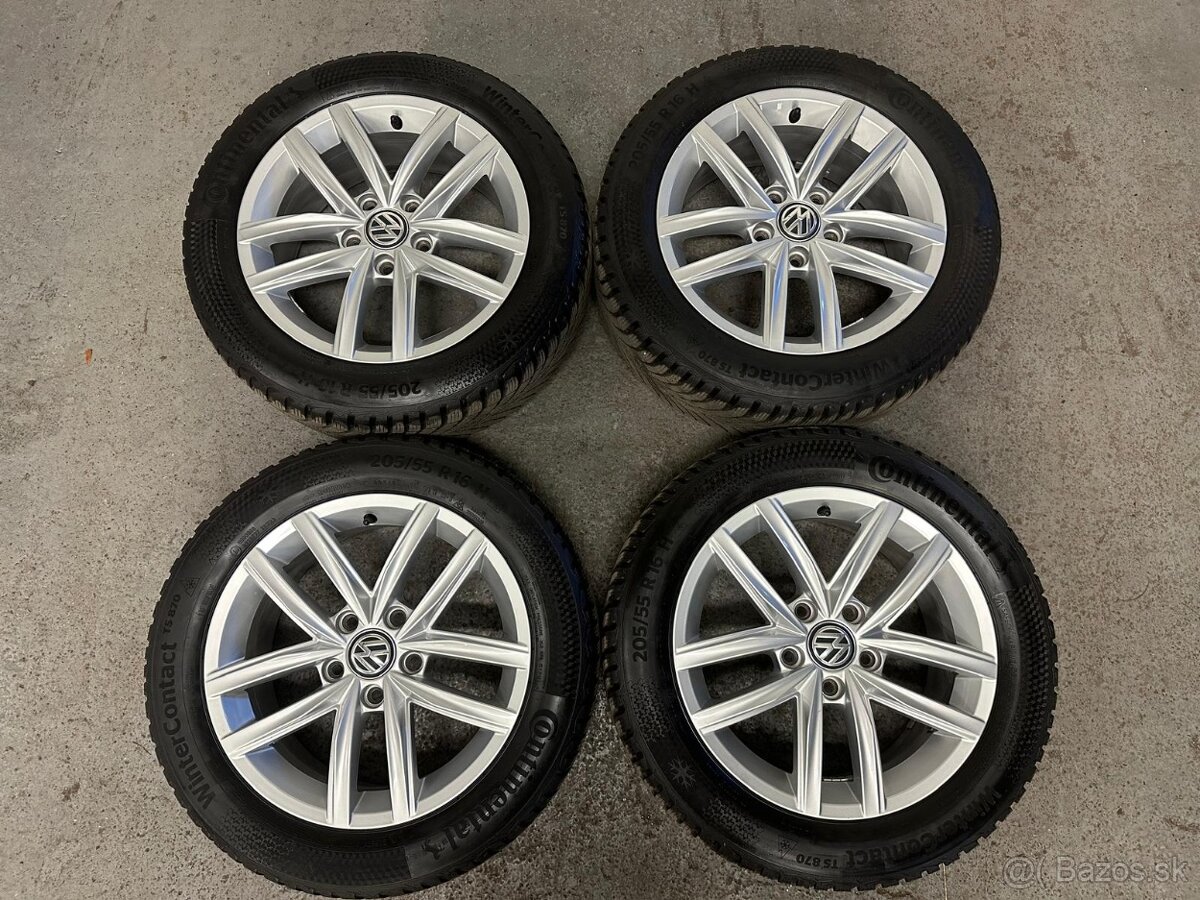 Originál ALU zimná sada Volkswagen 205/55 R16 91H