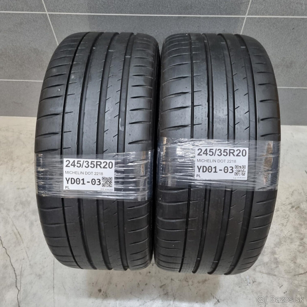 Letné pneumatiky 245/35 R20 MICHELIN DOT2218