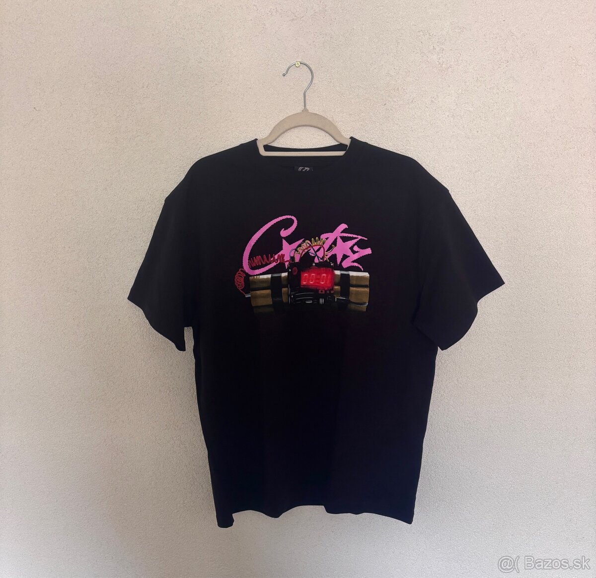 Corteiz Black No Time 4Luv Tee