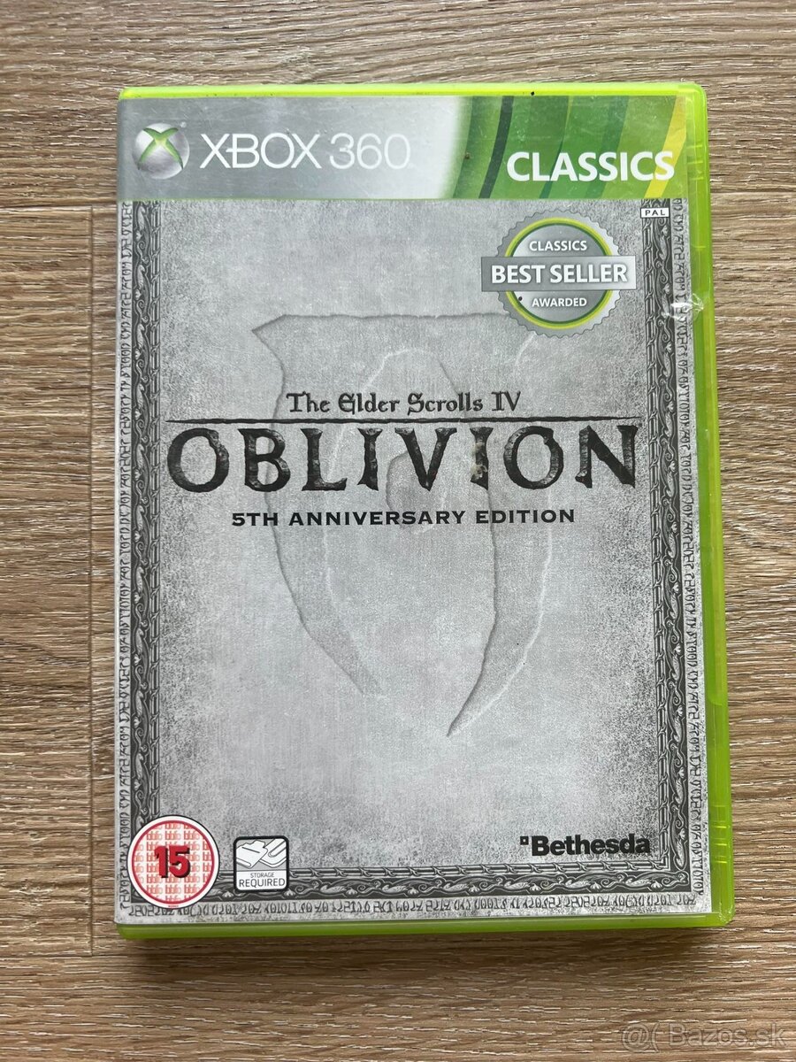 The Elder Scrolls 4 Oblivion 5th Annivers na Xbox 360 ONE/SX