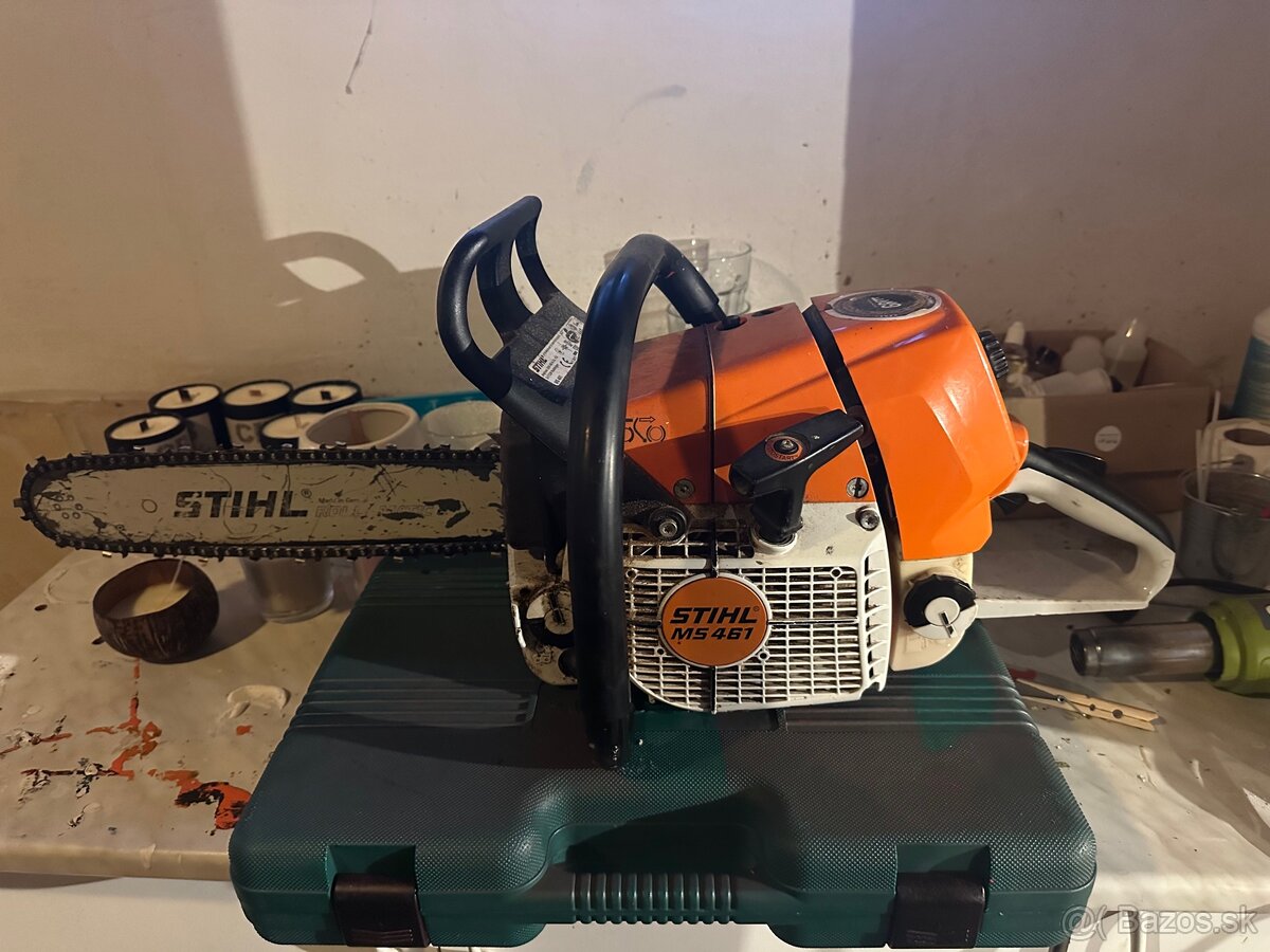 Stihl 461 nikdy nebola v ťažbe