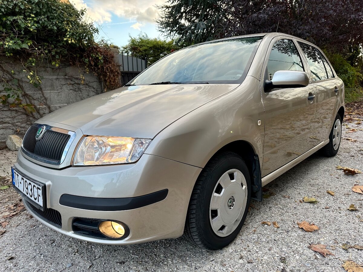 ŠKODA FÁBIA 1.2 47kW benzin LEN 110 000KM 1.majitel top stav