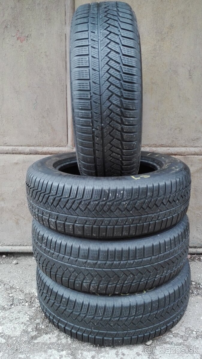 Predám 4-Zimné pneumatiky Continental Conti 225/65 R17