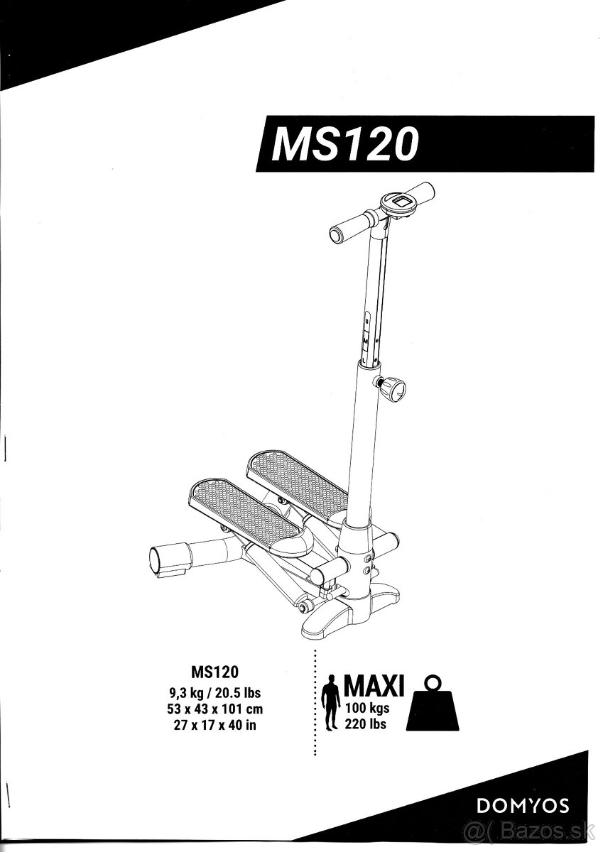 Stepper - DOMYOS MS120