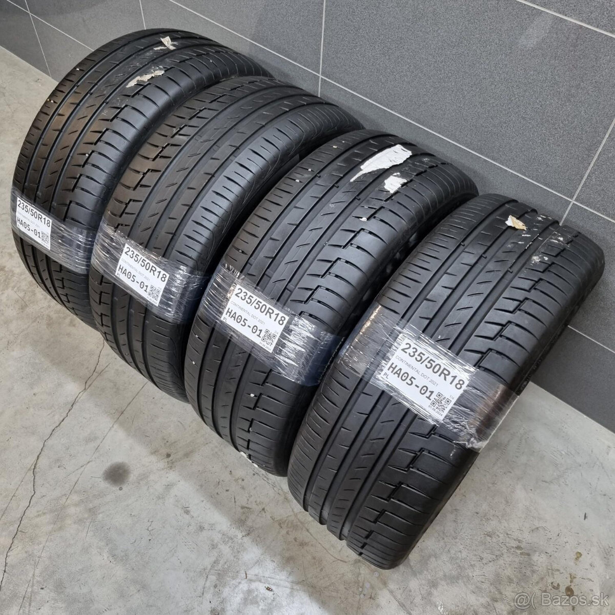 Letné pneumatiky 235/50 R18 CONTINENTAL DOT2021