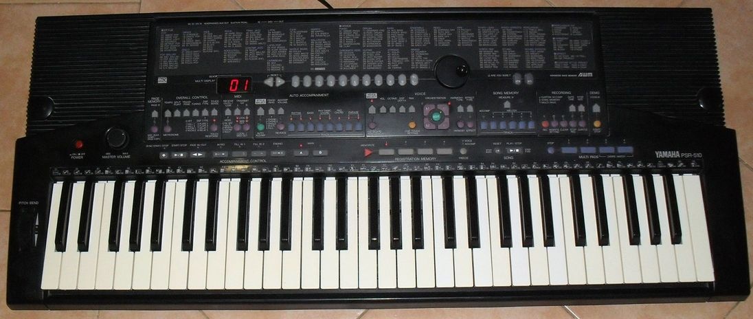 Klávesy Yamaha PSR 510