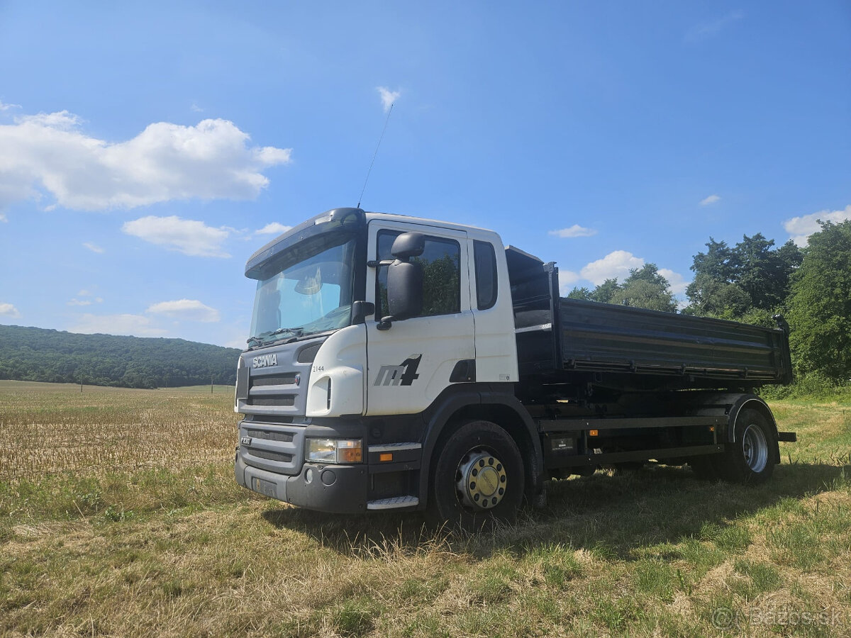 Scania P230 r.v. 2006 trojstranny sklapac