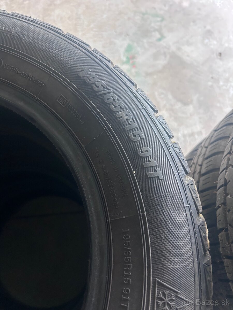 Zimné pneumatiky 195/65 R15