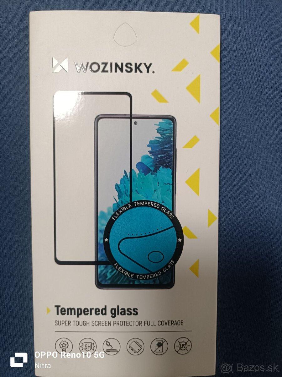 Wozinsky, tvrdené sklo redmi note 8 pro black