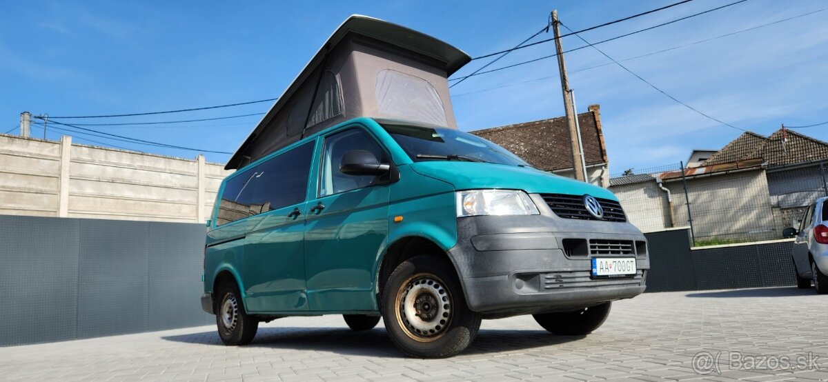 VW transporter T5 1.9TDI kamper camper kemper