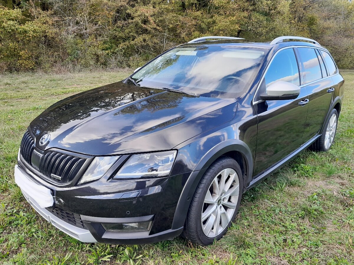 Škoda Octavia 3 Scout 4x4 2,0tdi 135kw r.v.9/2017 novší typ