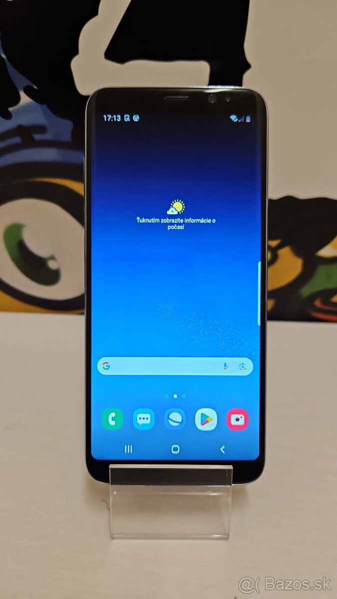 Samaung galaxy s8 modrej farby 64gb verzia odblokovany