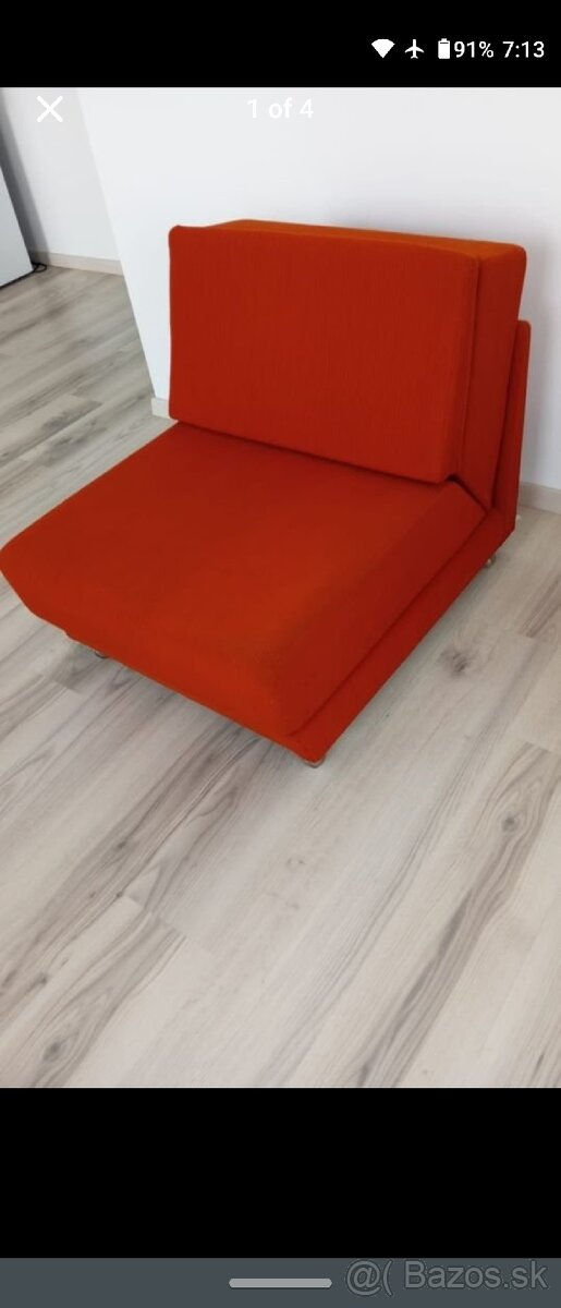 Small foldable sofa / malá rozkladacia pohovka