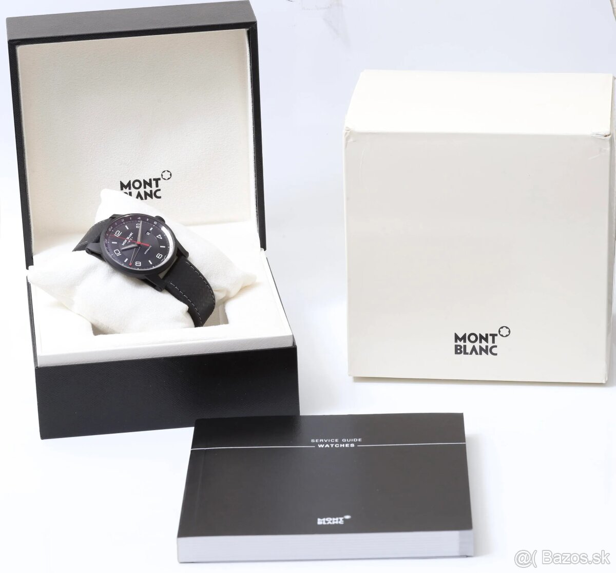 Montblanc Timewalker UTC43 Urban Automatic Black Dial EStrap