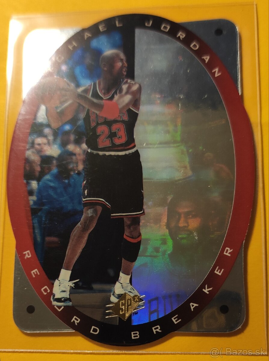 Michael Jordan SPX record breaker die cut