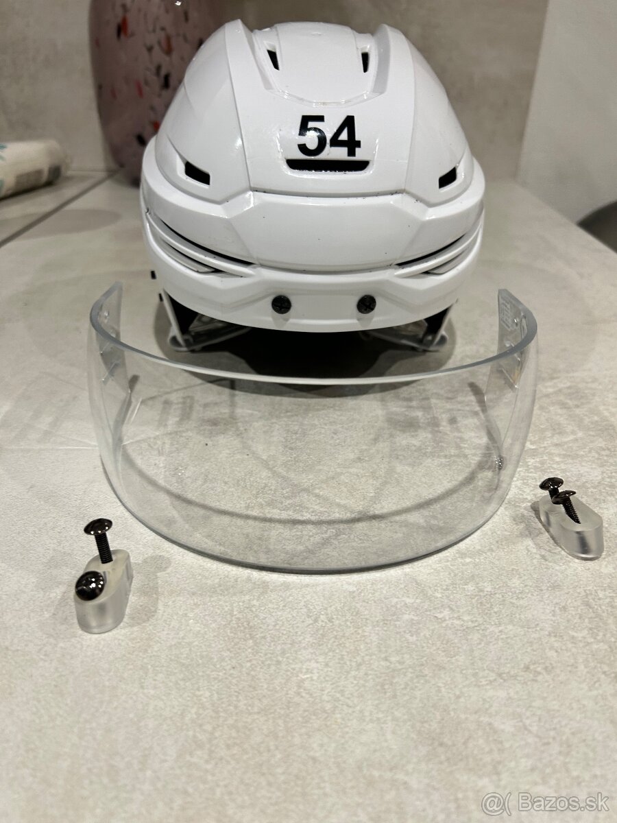 ✅ PRILBA + PLEXI = WARRIOR ALPHA ONE PRO WHITE = SIZE M ✅