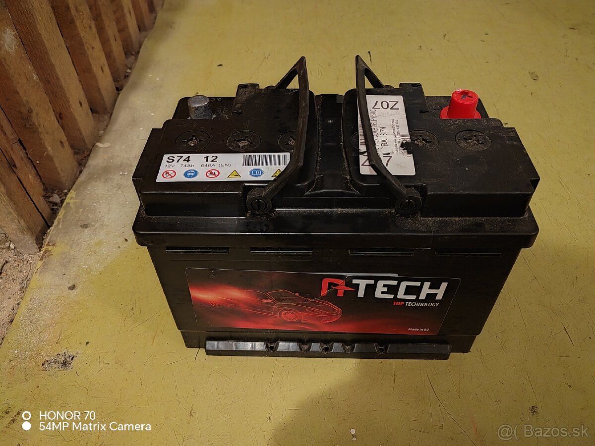 Autobateria Atech 74Ah 640A