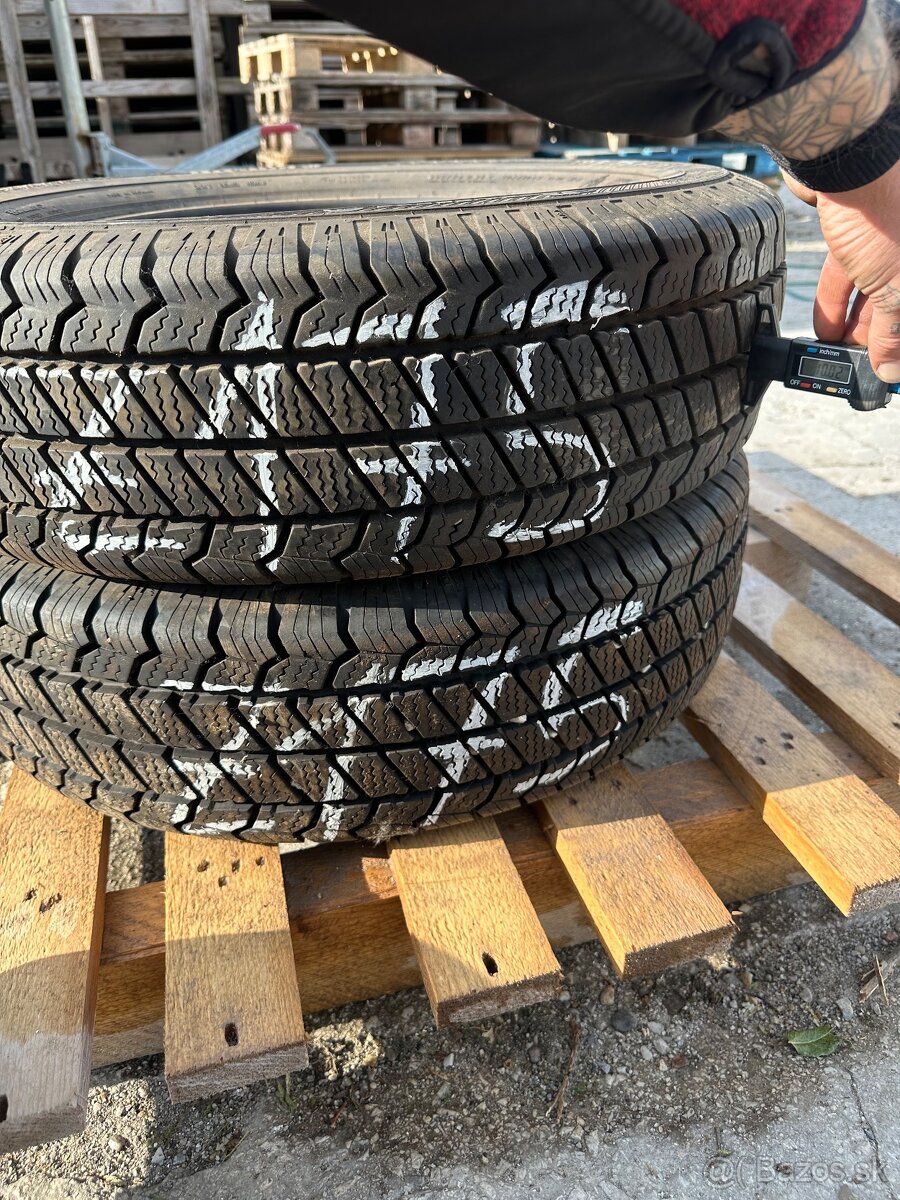 Z175 2ks zimné 195/75R16C 107/105R