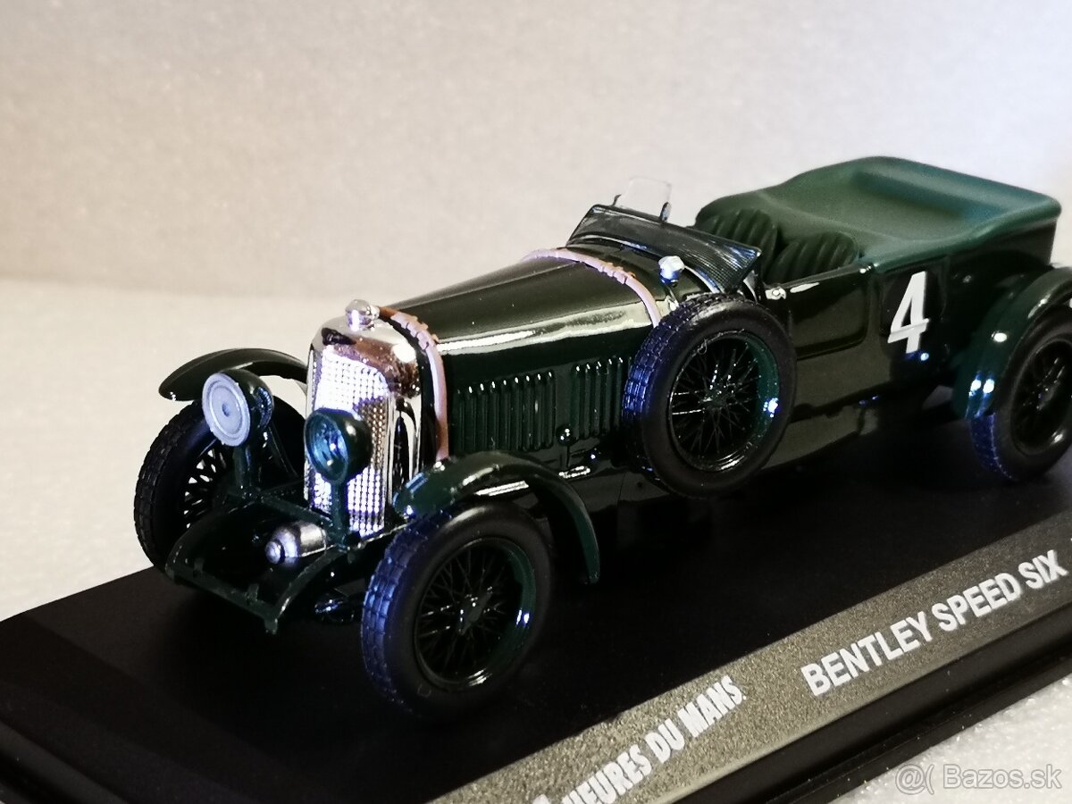 Predám kovový model auta veterána Bentley Speed six, 1:43