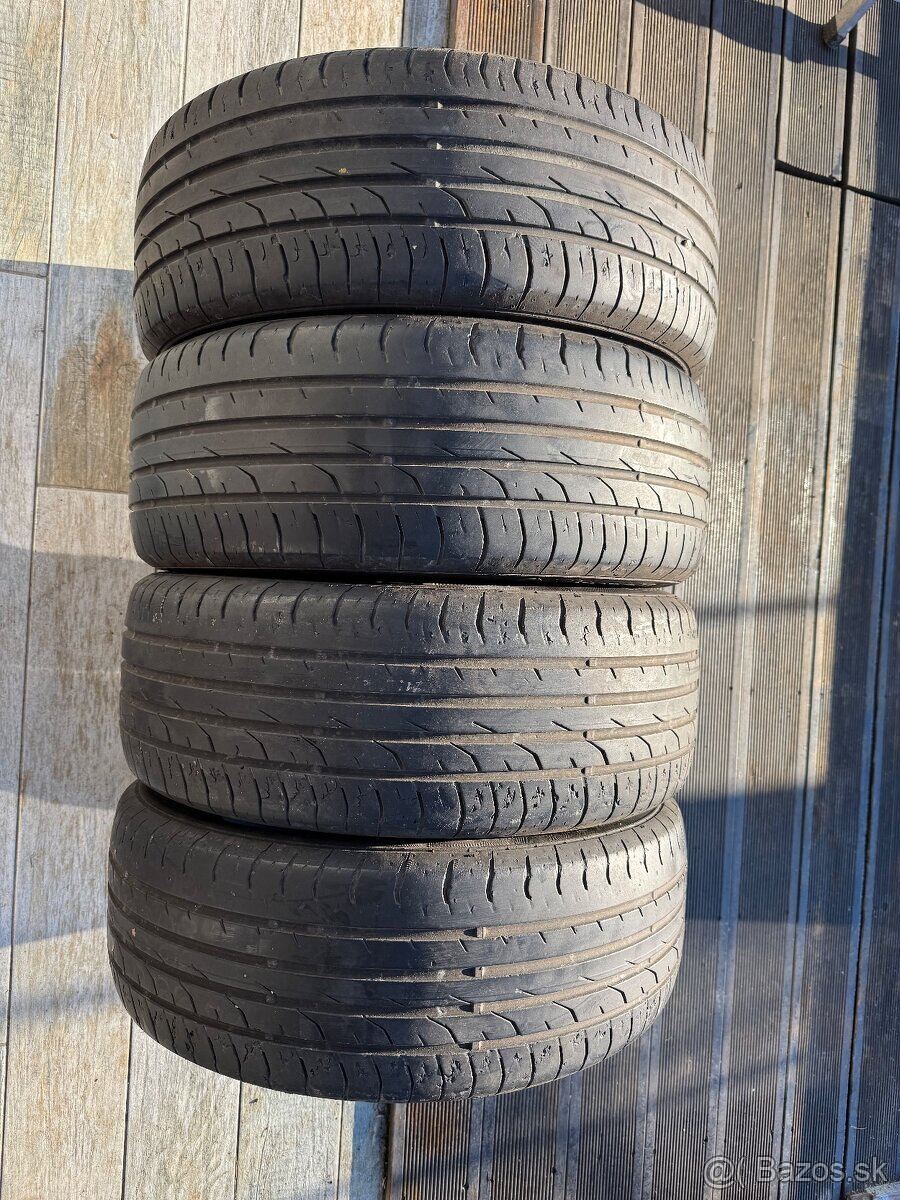 Letne gumy 205/55 R16 continental