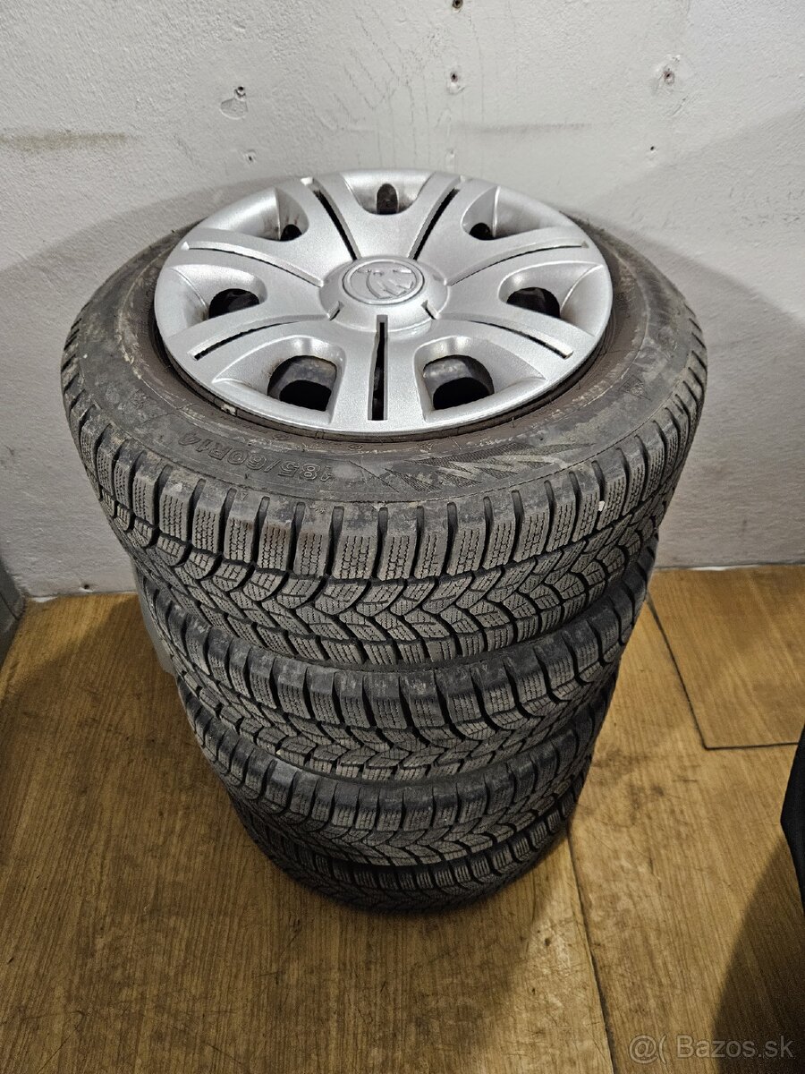 185/60 R14 5x100 zimne pneu