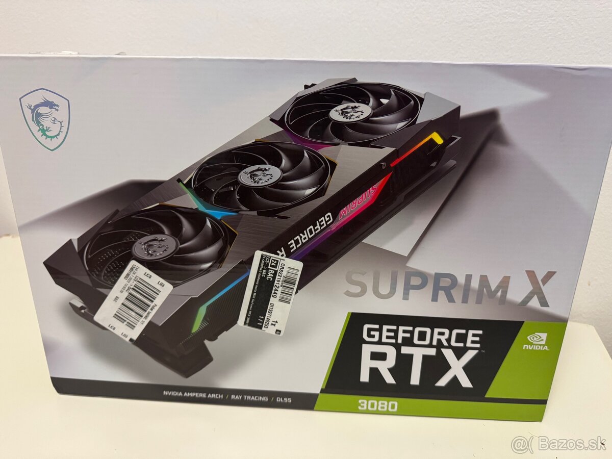 🔥 MSI RTX 3080 ti Suprim X 12GB