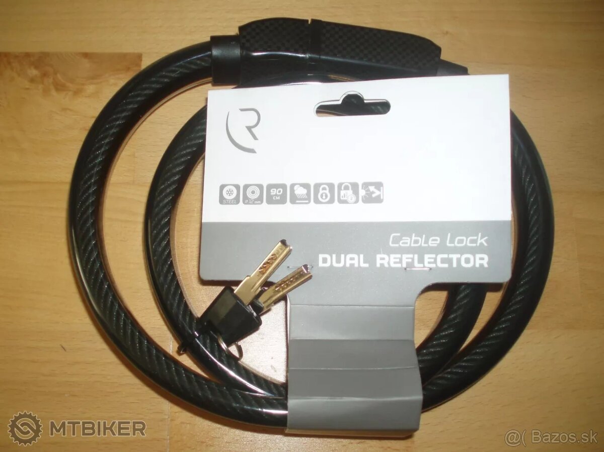 Zamok Cube RFR Cable Lock Dual reflector