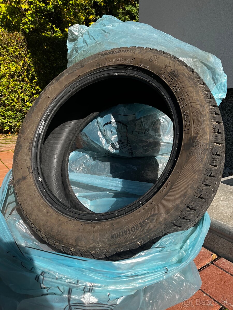 Predám zimné gumy 205/55 R16 94H značky Sebring