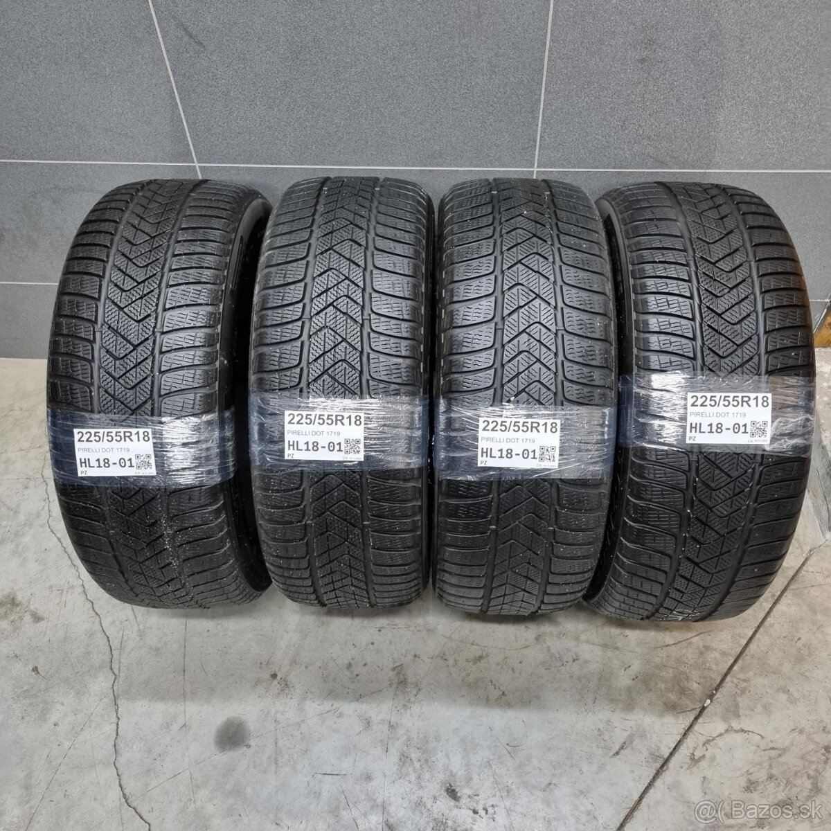 Zimné pneumatiky 225/55 R18 PIRELLI DOT1719