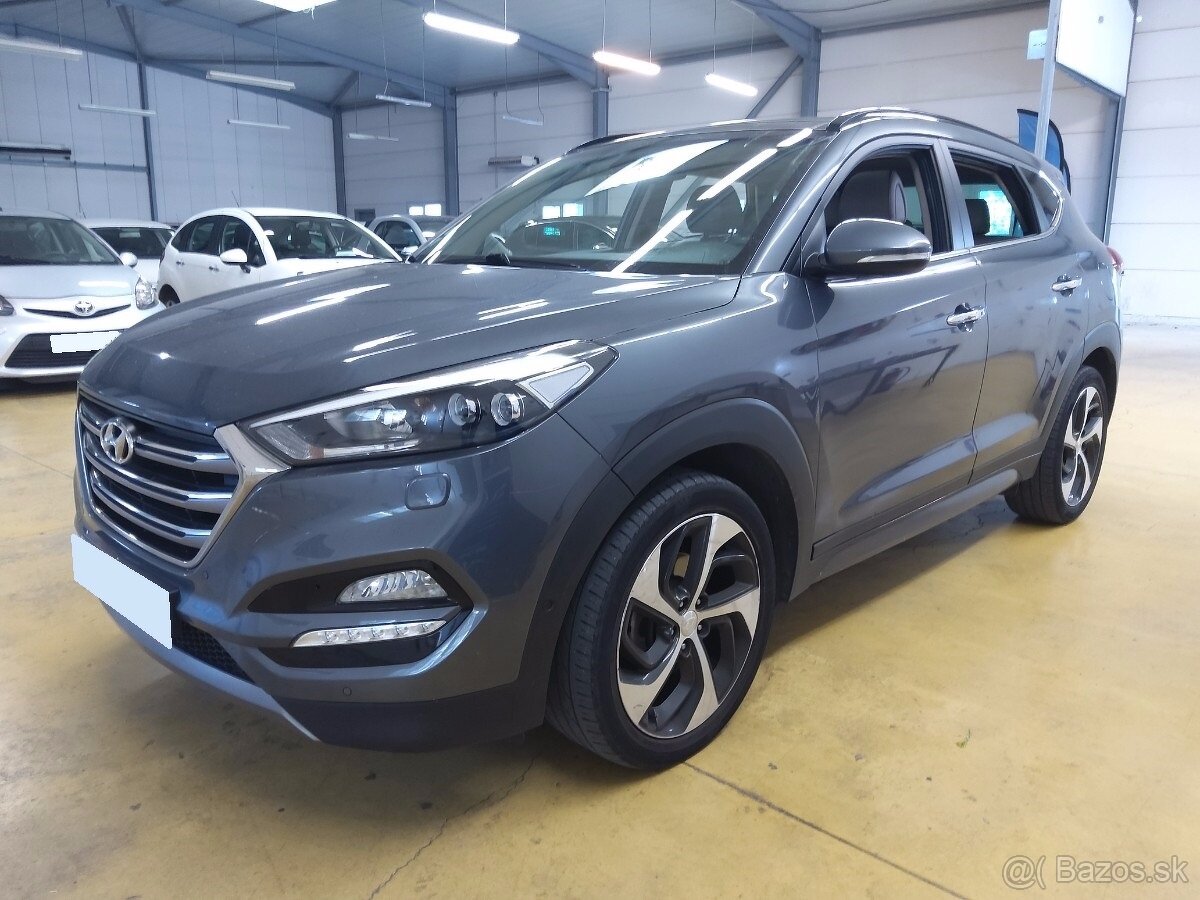 Hyundai Tucson 2016 1.7CRDi Premium, AUTOMAT DCT, max.výbava