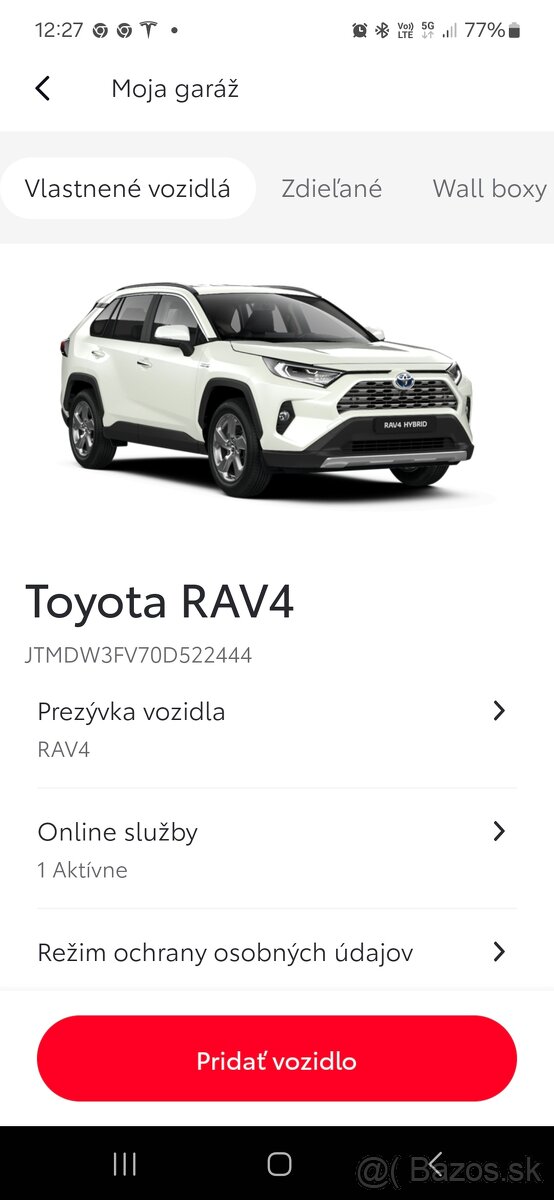 Predám Toyota RAV 4 Exkluzív