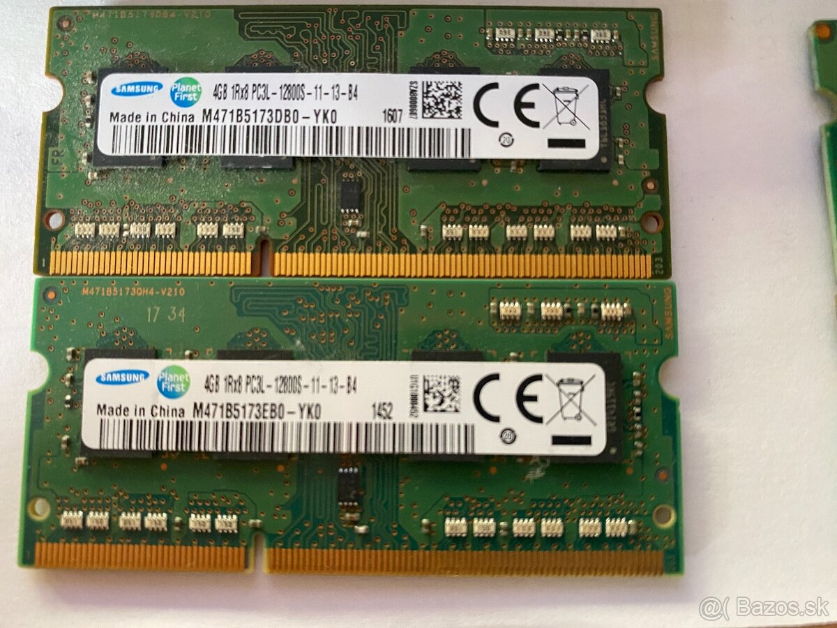 2x4GB DDR3L Sodimm Samsung