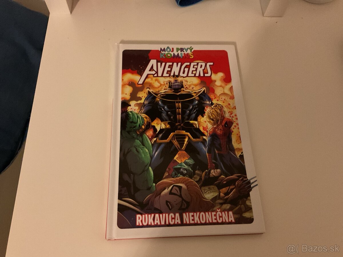 Komiks Avengers rukavica nekonečna