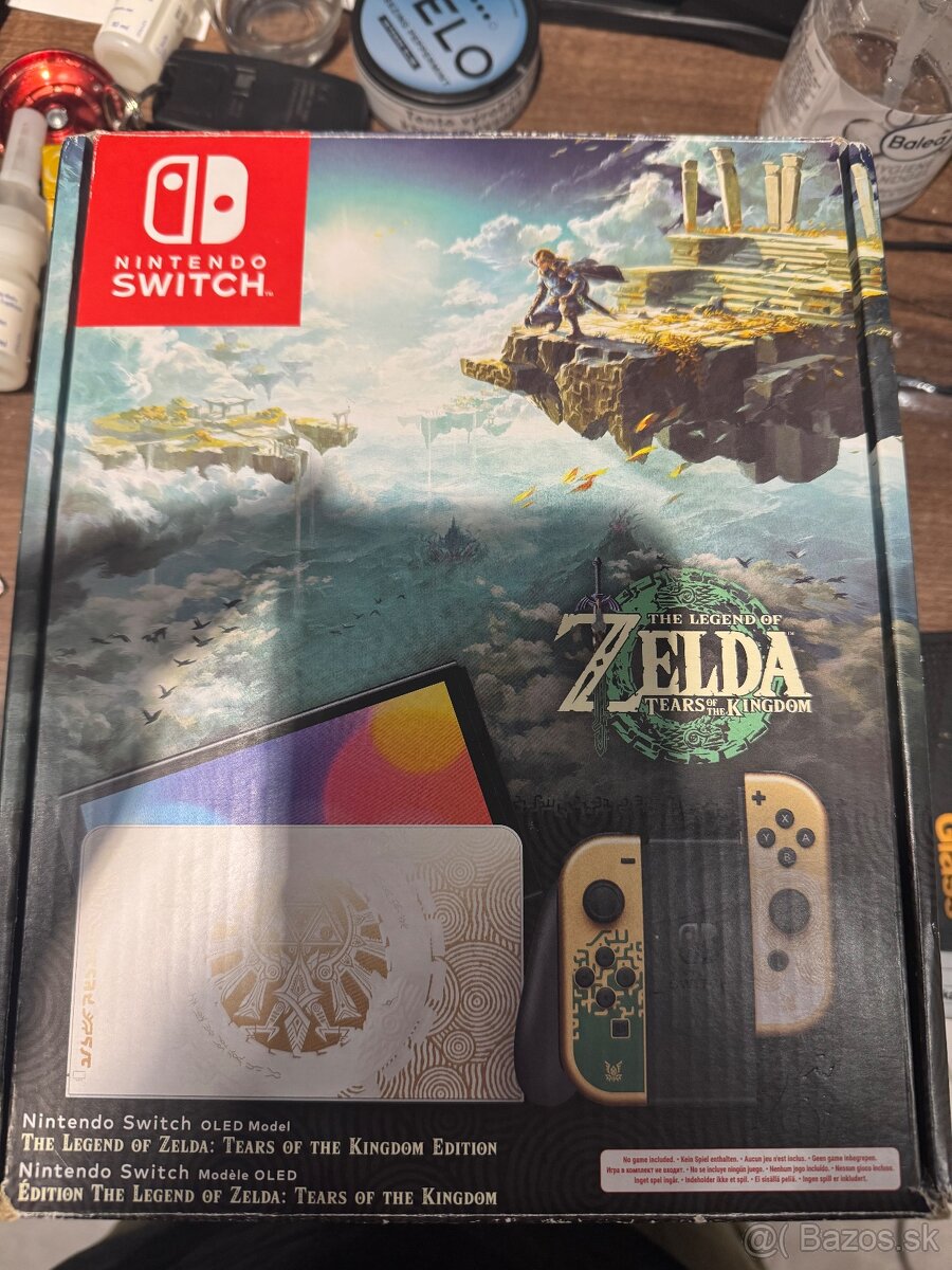 Nintendo switch zelda edícia