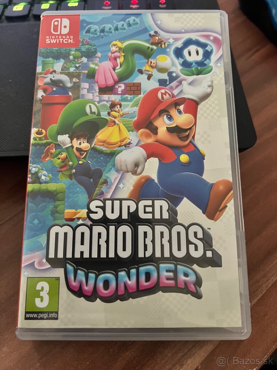 Predám hru na nintendo switch Super Mario Bros. Wonder