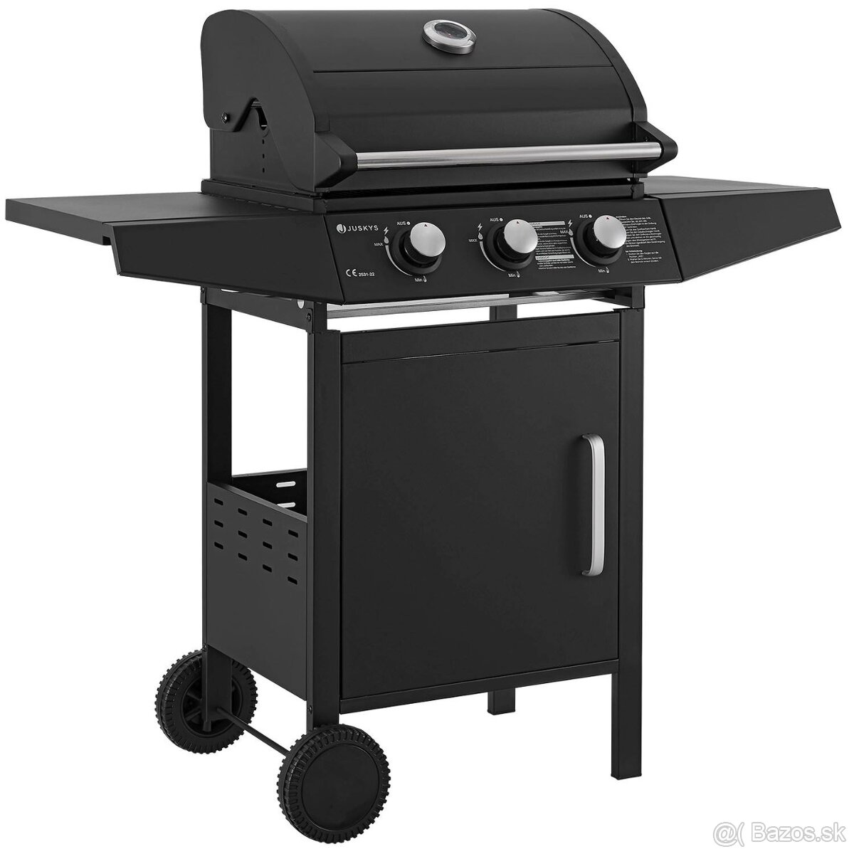 POZOR čítaj BBQ záhradný plynový gril Louisiana s 3 horákmi