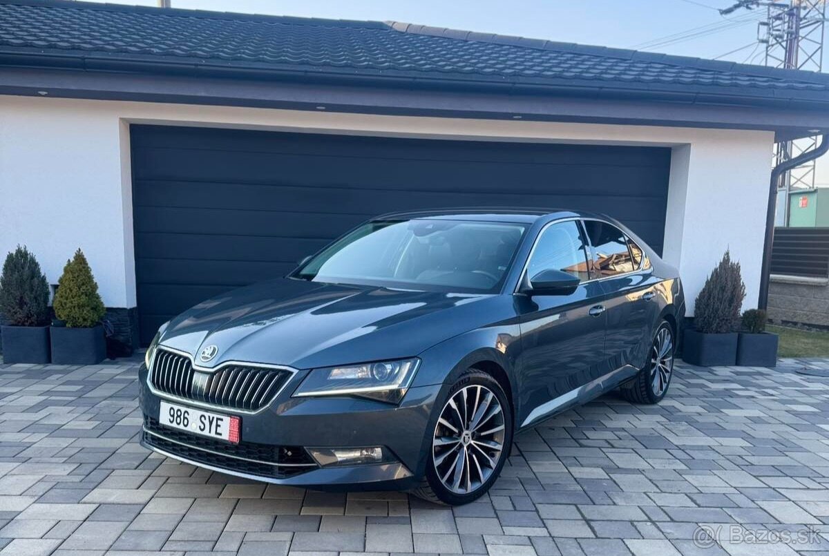 Škoda Superb 3, 2.0 TSI (206 kW), 4x4, Laurin & Klement