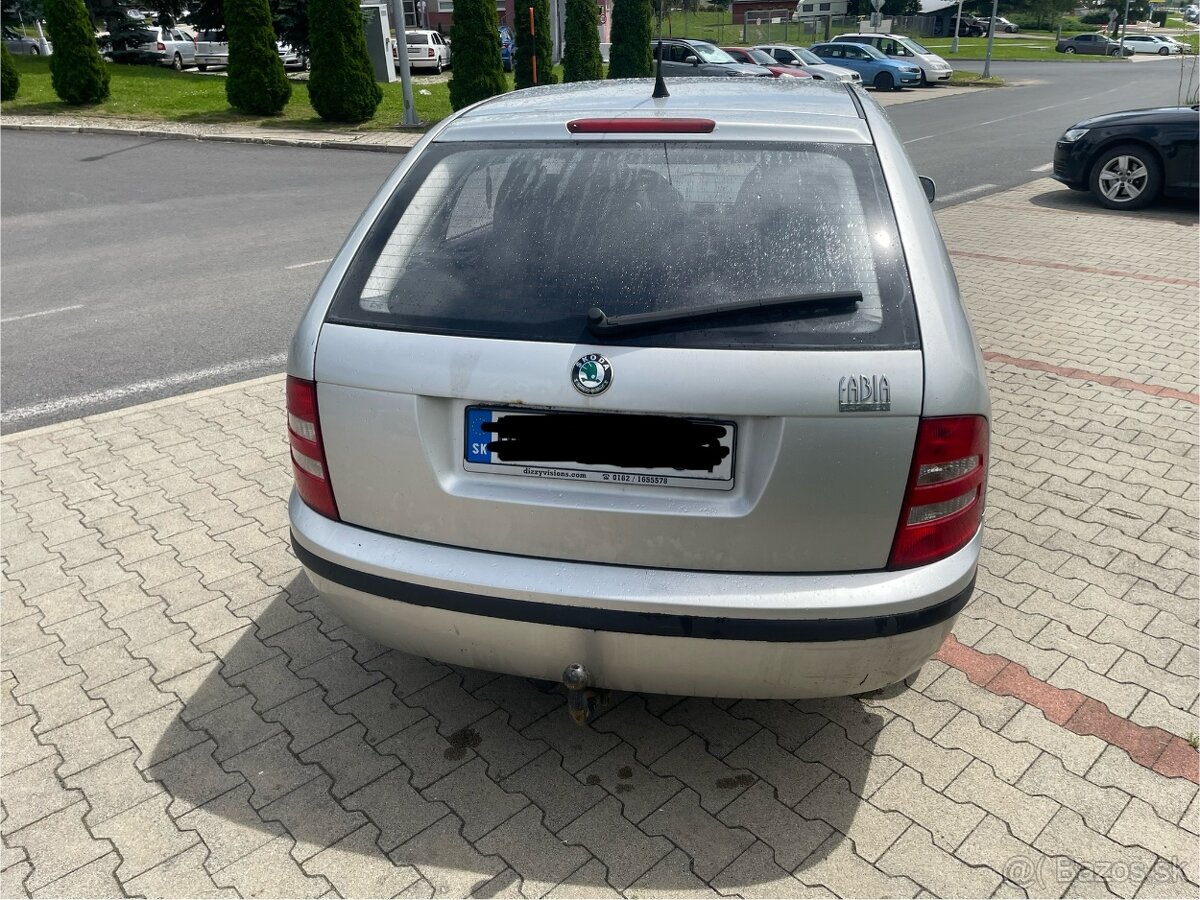 Predám Škoda Fábia 1.4.55kw 75koní STK Em platne