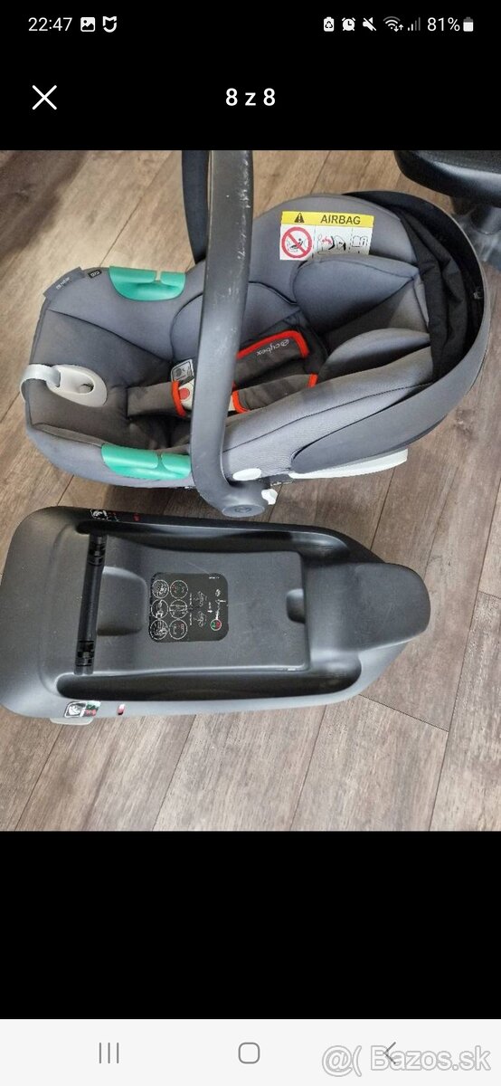 Cybex Aton b2 aj s isofix základňou