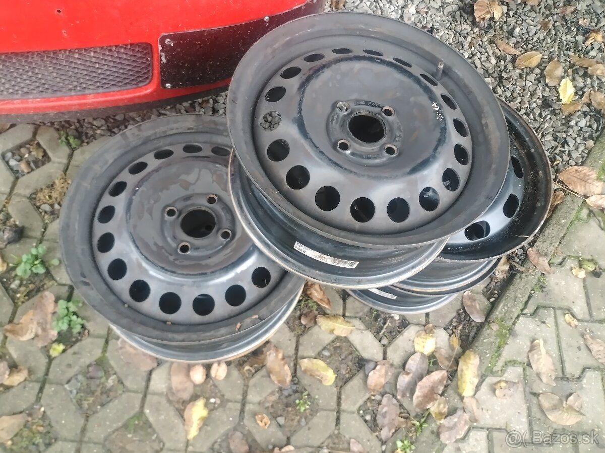 Plechové disky 4x100 R15 Opel