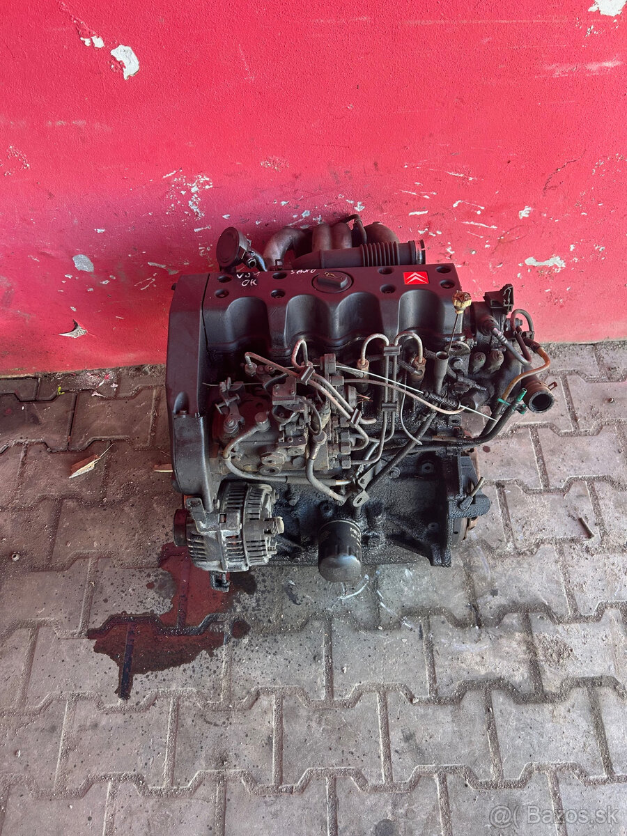 Motor 1,5D VJY 43KW Peugeot Citroen Kompletní