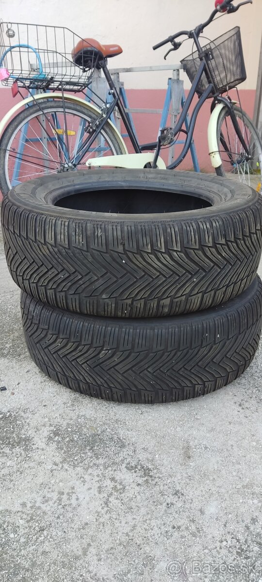 215/60/16 Michelin zimné pneumatiky 2ks