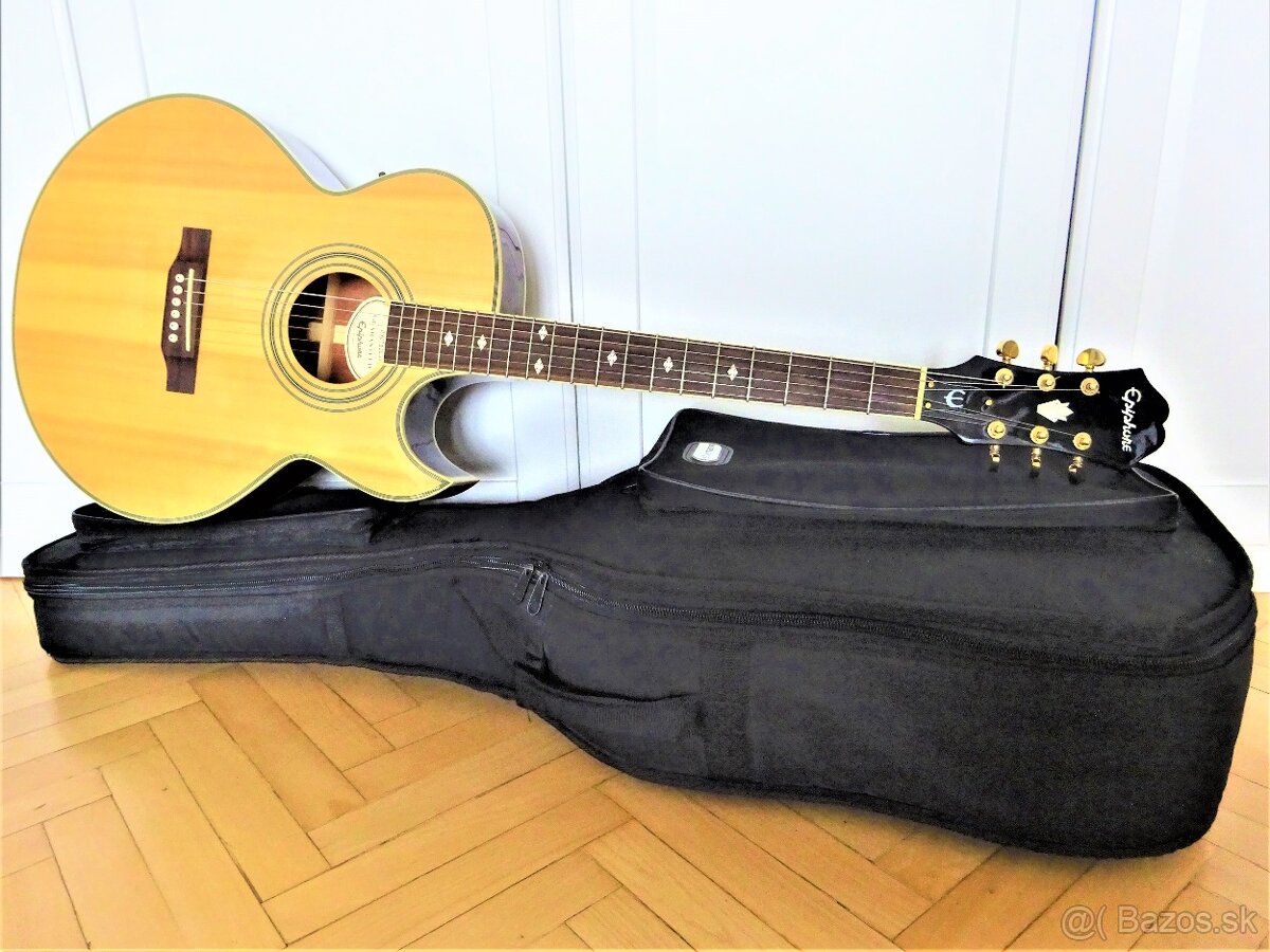 EPIPHONE PR-5E-NA ELECTRO-ACOUSTIC JUMBO NATURAL vr PÚZDRA