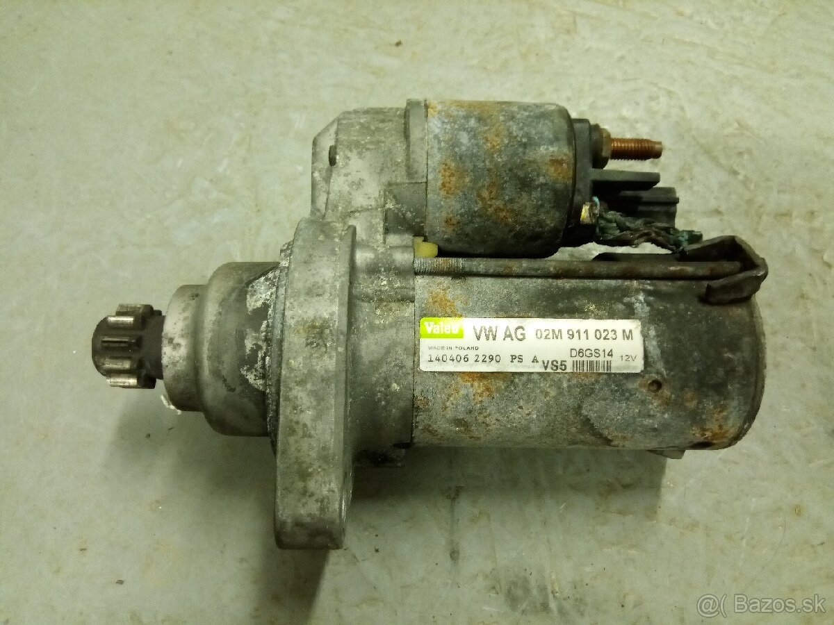 Starter Valeo 02M 911 023M VW,