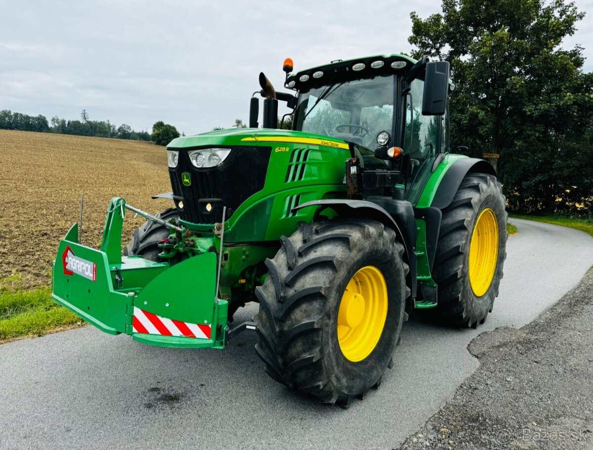 John deere 6215R + čelní nakladač TRIMA