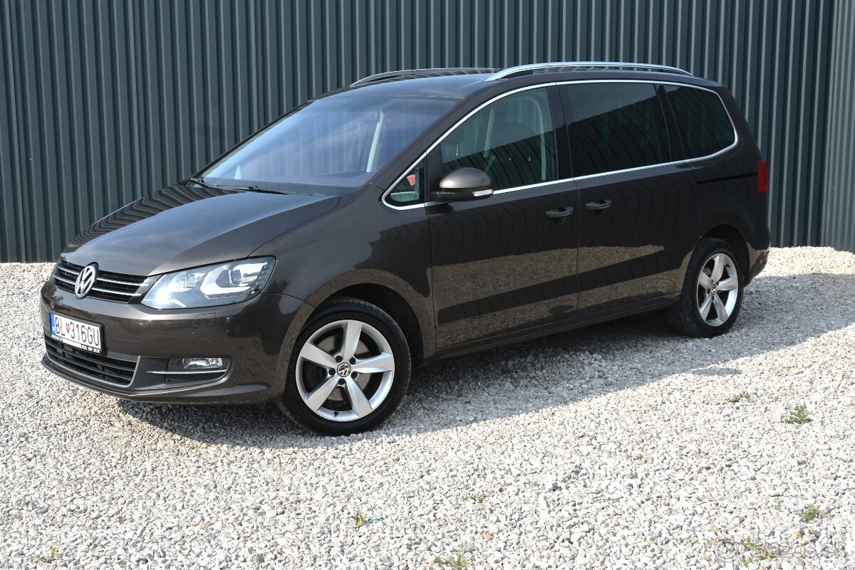 Volkswagen Sharan 2.0 TDi 4×4 SR voz 1 Majiteľ 7 miest